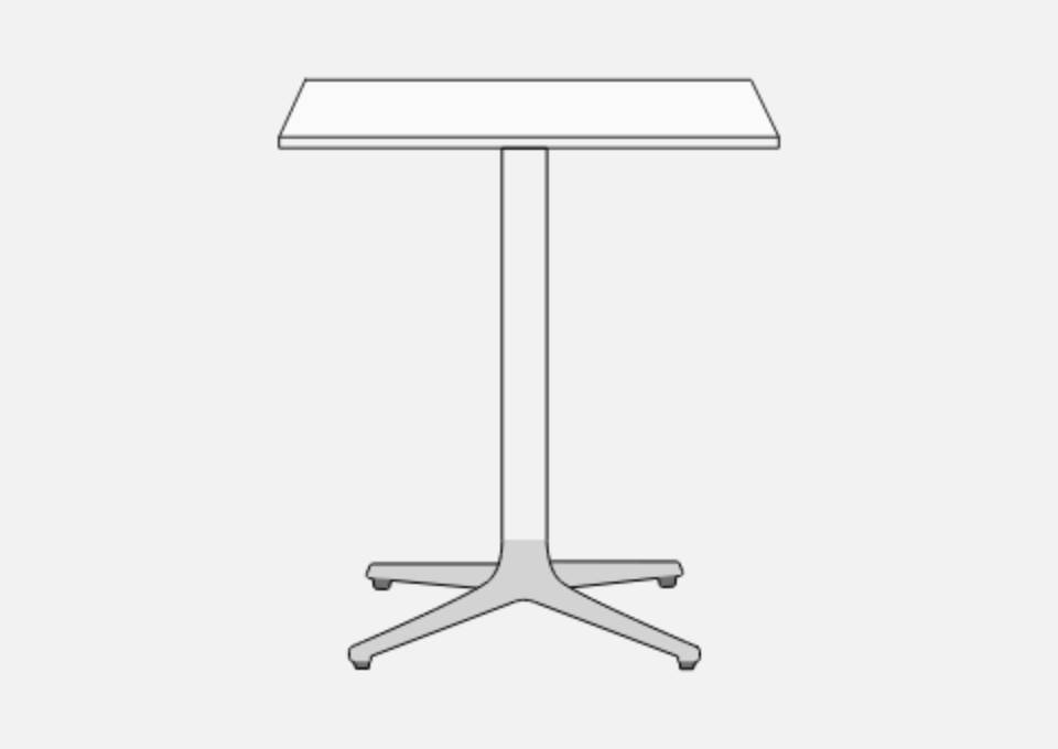 Base with adjustable feet
